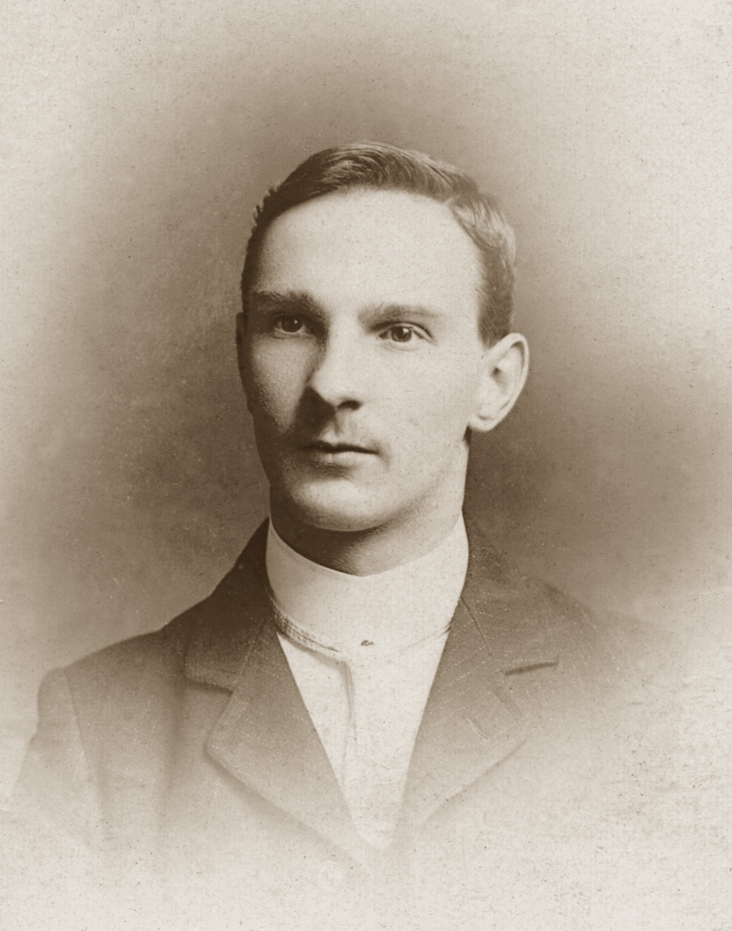 William Leonard Barwick, formal Edwardian portrait